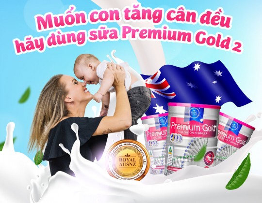 [Chi tiết] Sữa Premium Gold 2 có tốt không? Có tăng cân không?