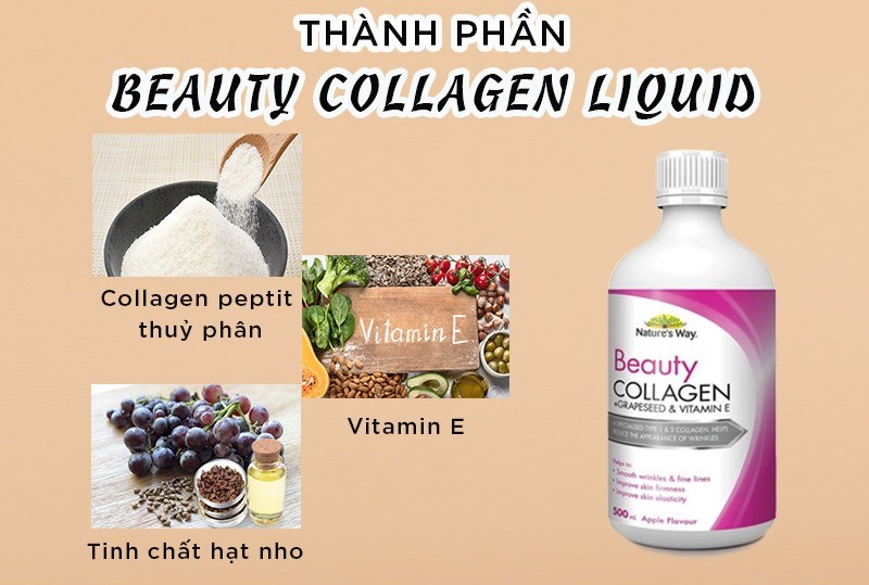 Thành phần của Beauty Collagen Liquid 