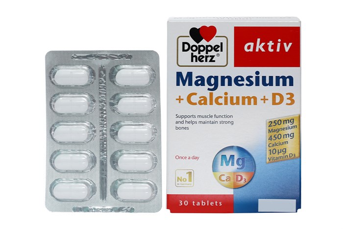 DoppelHerz Aktiv Magnesium + Calcium + D3