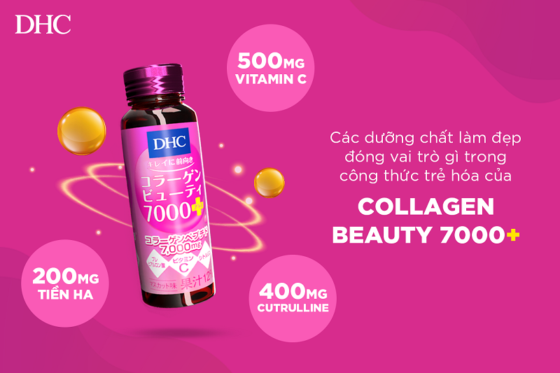 Khi uống Collagen DHC dạng nước, “phái đẹp” tuyệt đối nhớ những điều sau