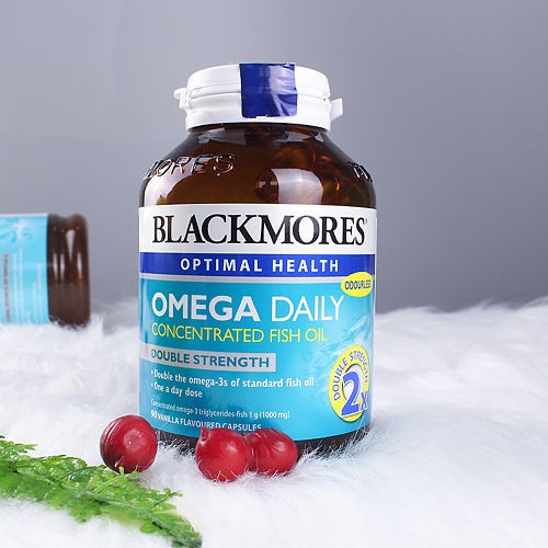 Dầu cá Blackmores Omega Daily Concentrated Fish Oil an toàn ngay cả với phụ nữ có thai, cho con bú