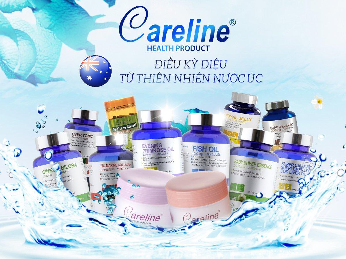 Careline sở hữu hệ thống sản phẩm đa dạng, chất lượng