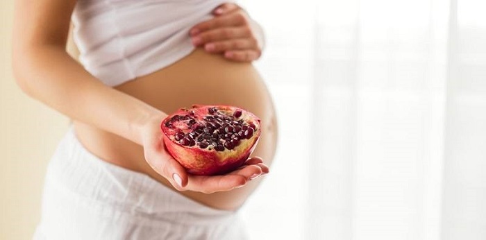 Lựu là một trong những loại hoa quả tốt cho bà bầu trong thai kỳ
