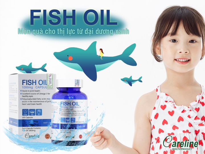 Viên uống sáng mắt Careline Fish Oil
